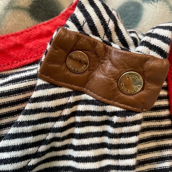 Juicy Couture Y2K Striped Mini Sleeveless Summer Dress small - Picture 7 of 8